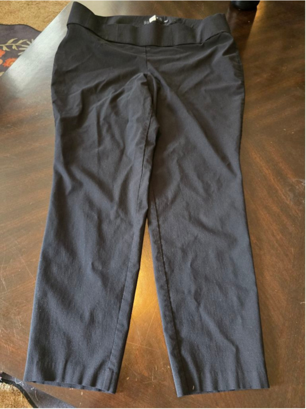 Women's Plus Size TORRID Black Ankle & Cropped Stretch Dress Ponte Pants 3X